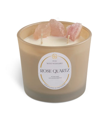 Rose Quartz Candle