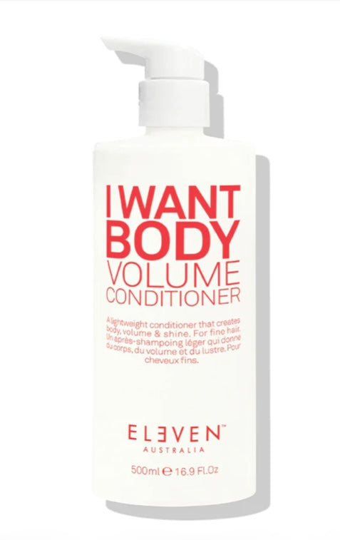 I WANT BODY VOLUME CONDITIONER