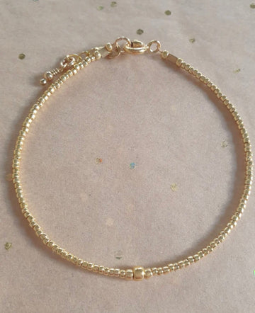 Armband Plain // Gold