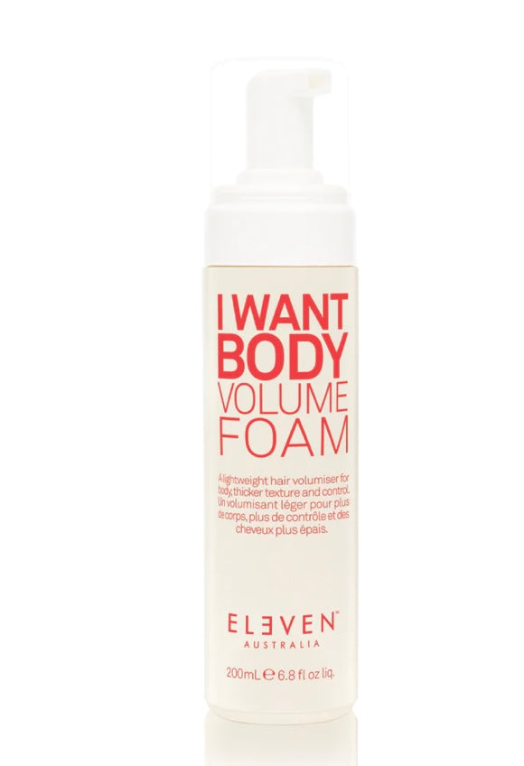 I WANT BODY VOLUME FOAM